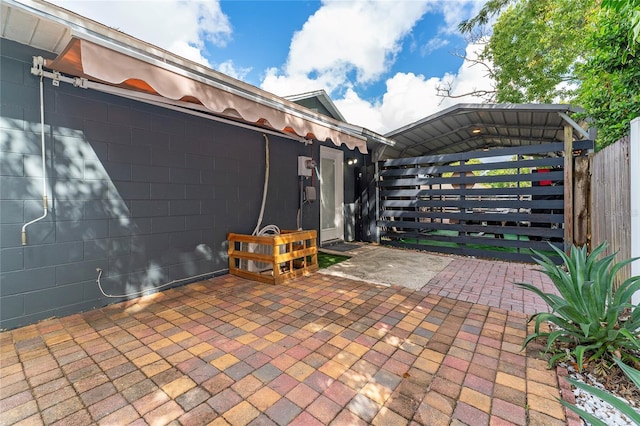 view of patio / terrace