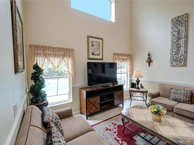 view of living room