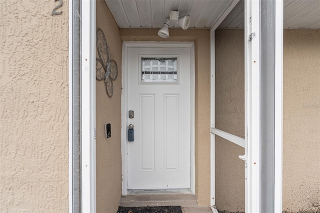 view of property entrance