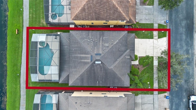 drone / aerial view