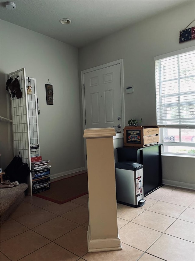 10453 Westpark Preserve Blvd, Tampa, FL 33625 - interior space with plenty of natural light, light tile patterned flooring, and baseboards