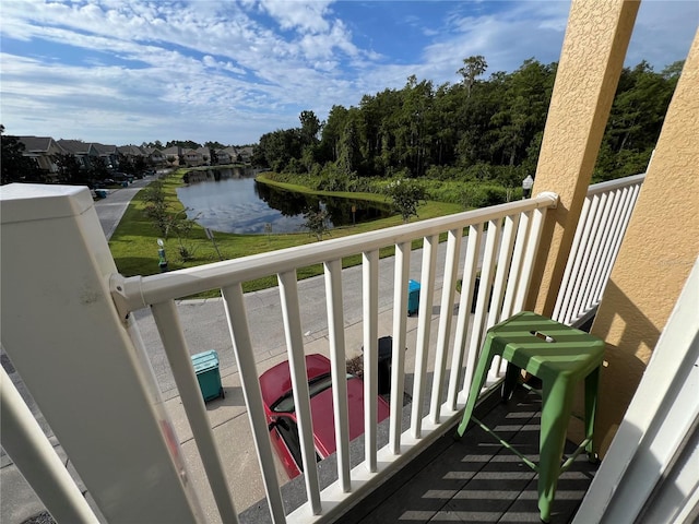 10791 Gran Paradiso Dr Unit S, Orlando, FL 32832 - balcony with a water view