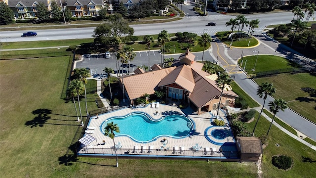 2210 Grand Cayman Ct Unit 1722, Kissimmee, FL 34741 - bird's eye view of a pool