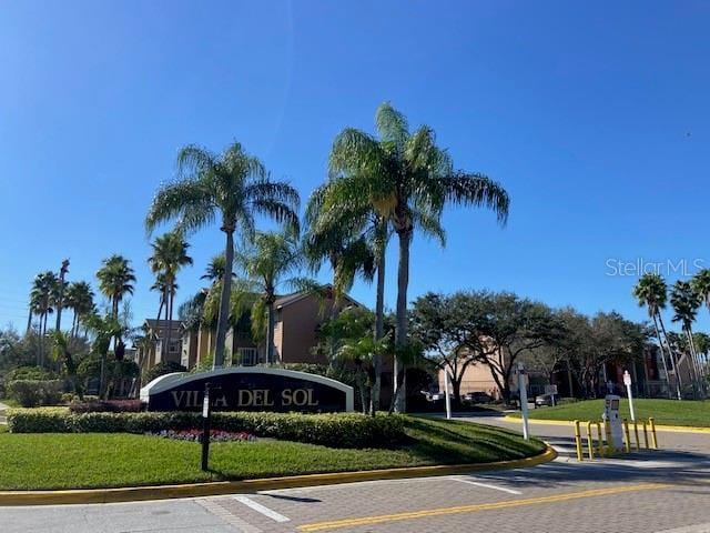 2210 Grand Cayman Ct Unit 1722, Kissimmee, FL 34741 - community / neighborhood sign with a yard