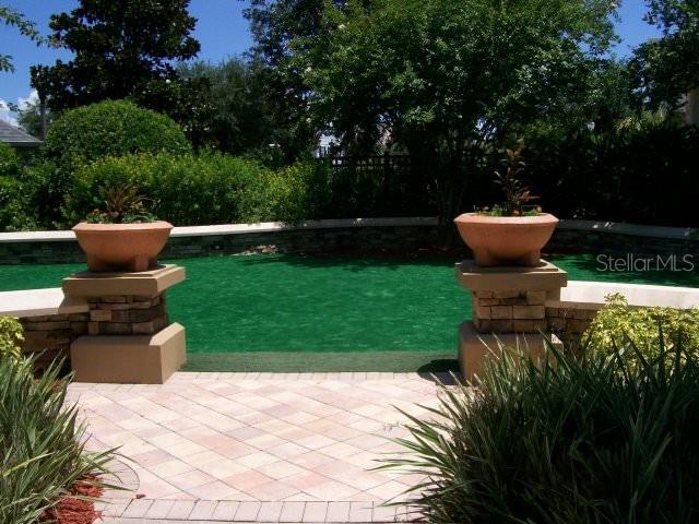 exterior space featuring a pool