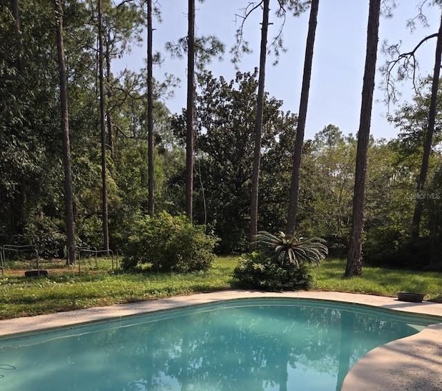 view of pool