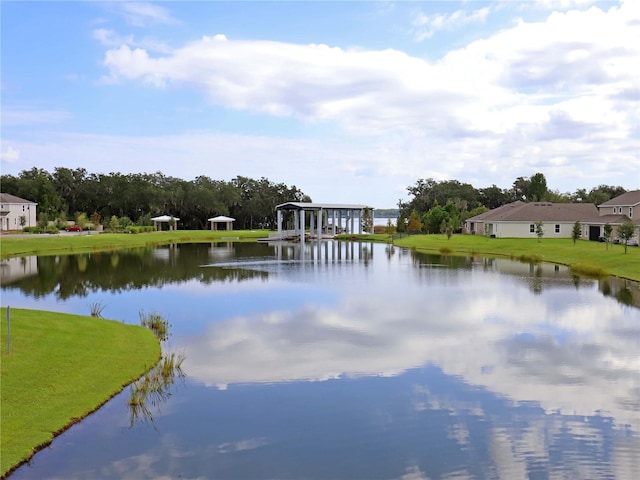 property view of water