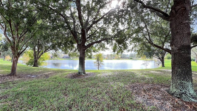 view of water feature