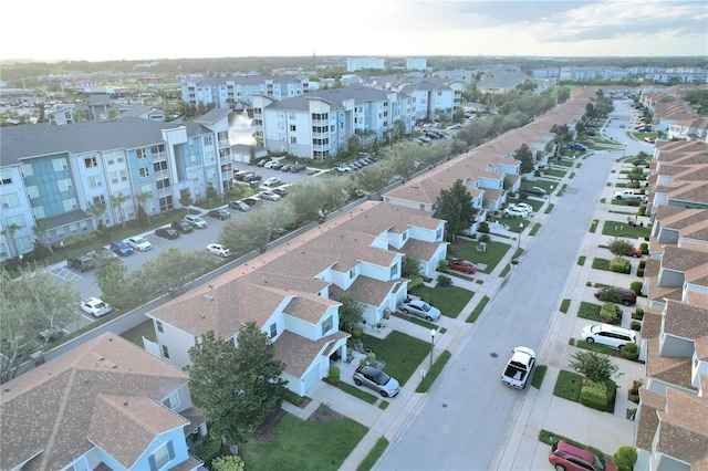 birds eye view of property featuring a residential view