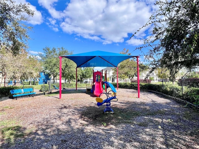 view of playground