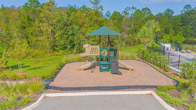 view of playground