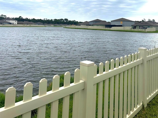 view of water feature