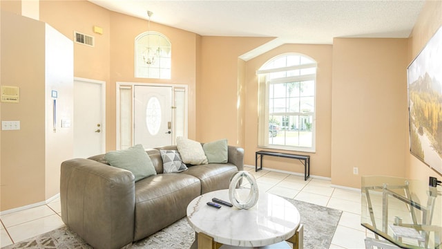 223 Lake Davenport Ests, Davenport, FL 33897 - living room featuring light tile patterned floors and baseboards