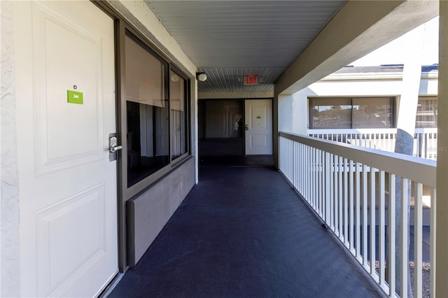 view of hallway