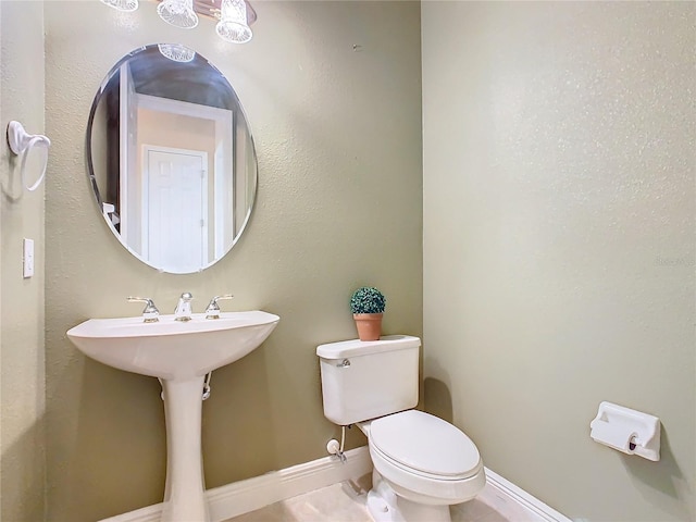 bathroom with toilet