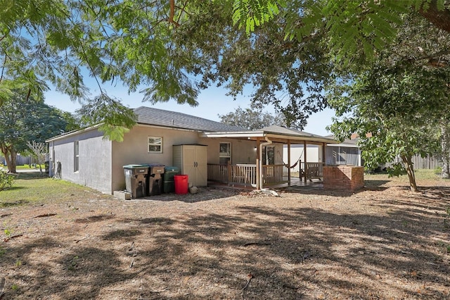 view of rear view of house