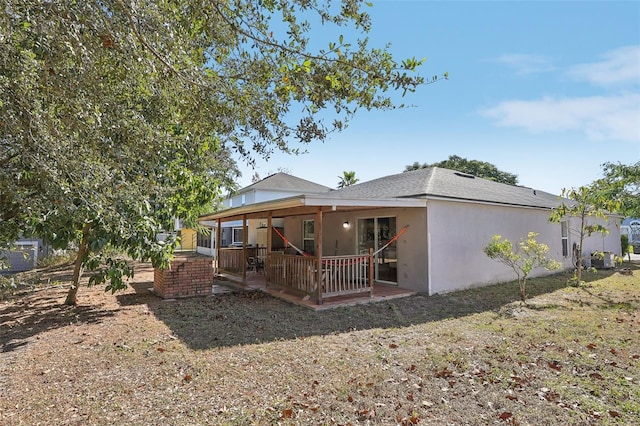 view of rear view of house