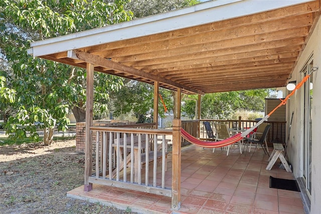 view of patio / terrace