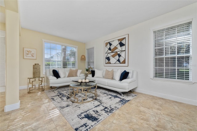 view of living room