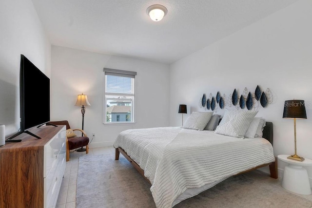 view of tiled bedroom