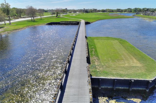 property view of water