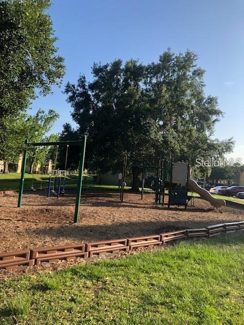 view of jungle gym