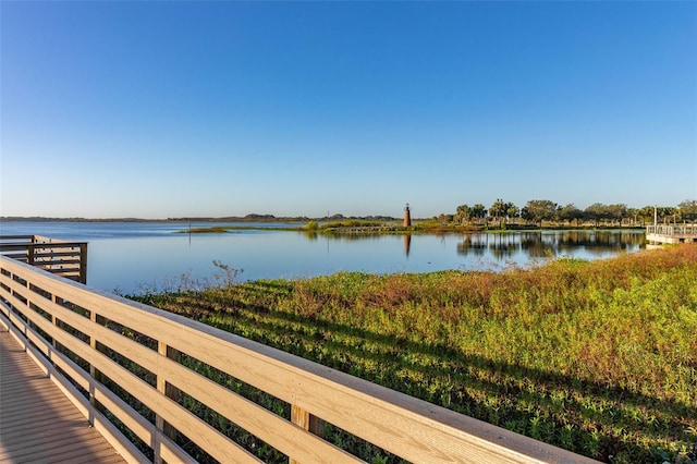 property view of water