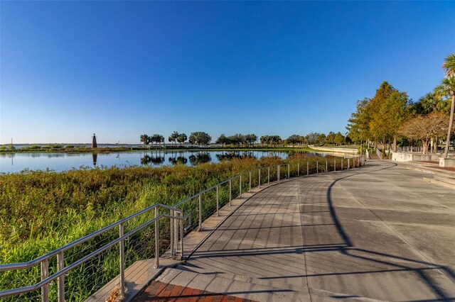 1402 Westminster Way, Kissimmee, FL 34744 - view of home's community featuring a water view