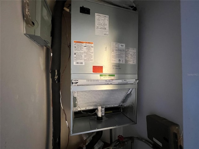 view of utility room