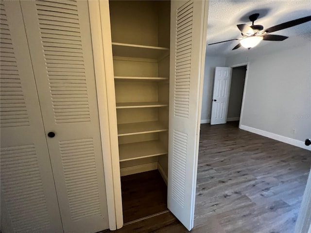 view of closet