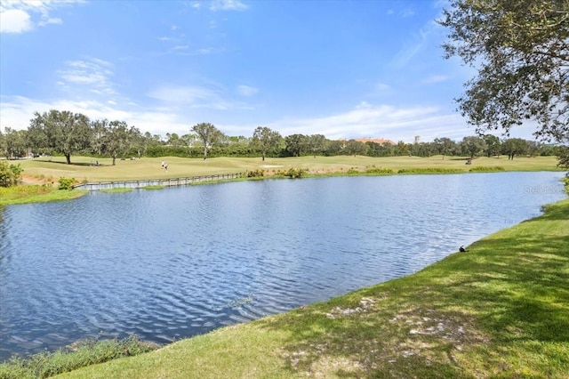 property view of water