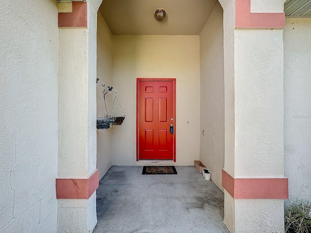 view of entrance to property