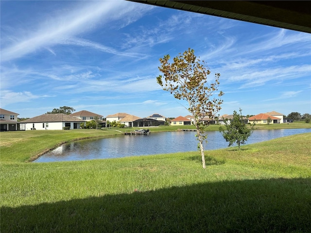 property view of water