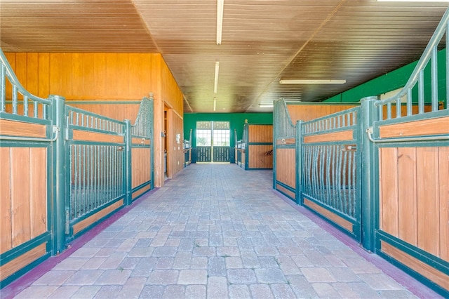 view of stable