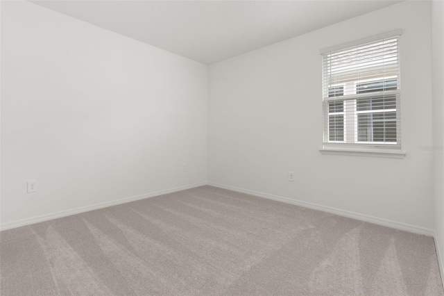 empty room with light carpet