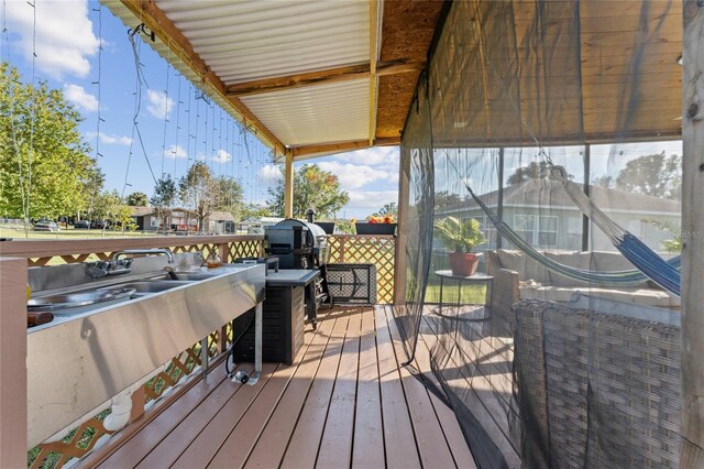 1395 Emerald Dr, Kissimmee, FL 34744 - view of deck