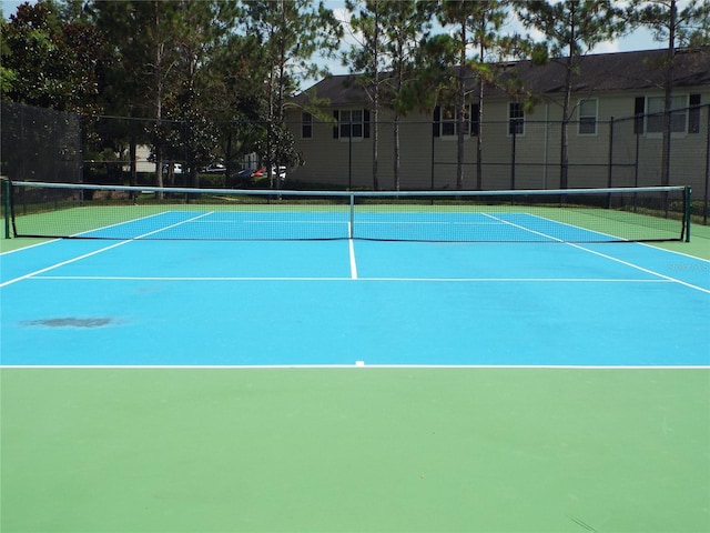 view of sport court