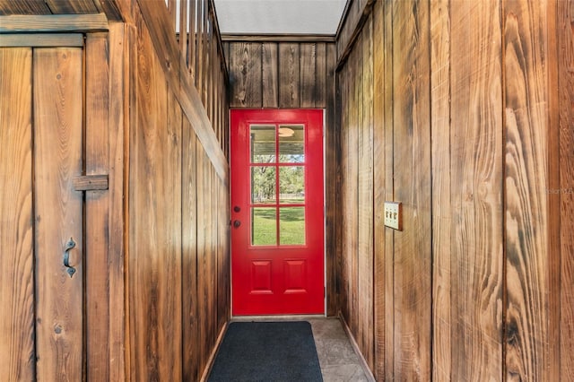 965 Keen Rd, Frostproof, FL 33843 - entryway featuring wooden walls