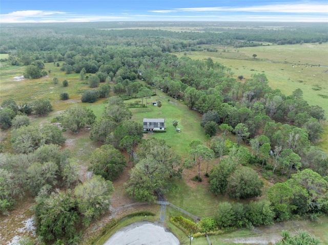 965 Keen Rd, Frostproof, FL 33843 - aerial view of property's location with a forest