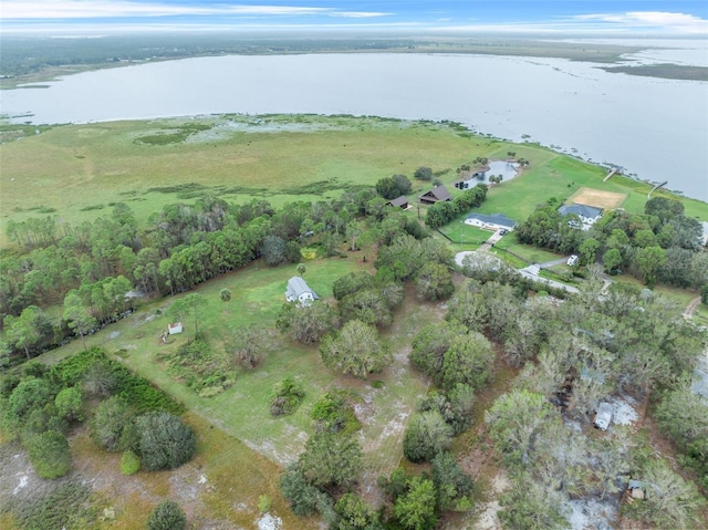 965 Keen Rd, Frostproof, FL 33843 - aerial overview of property's location featuring a large body of water