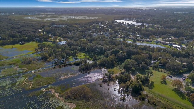 4321 Rummell Rd, Saint Cloud, FL 34769 - aerial view of property and surrounding area with a large body of water