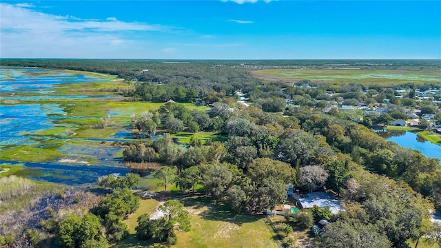4321 Rummell Rd, Saint Cloud, FL 34769 - aerial overview of property's location with a large body of water and a forest