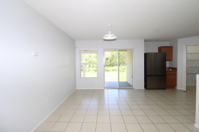 view of tiled empty room