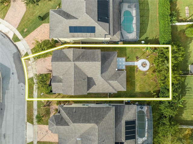 drone / aerial view