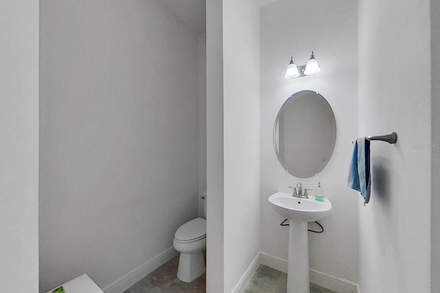 bathroom with toilet