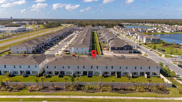 4919 Conifer Cone Dr, Kissimmee, FL 34746 - aerial perspective of suburban area with a nearby body of water