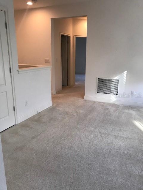 spare room with carpet