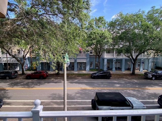 view of car parking