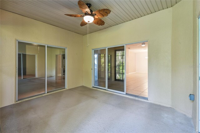 540 Genoa Dr, Poinciana, FL 34759 - view of patio / terrace with ceiling fan