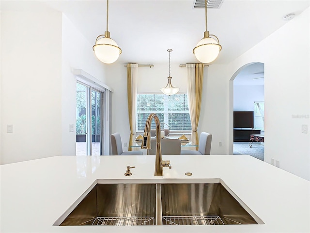 kitchen with sink